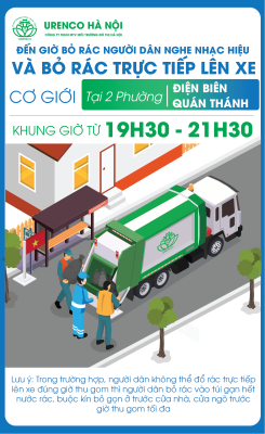 Thông báo thu gom rác