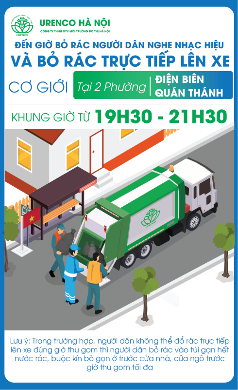 Thông báo thu gom rác